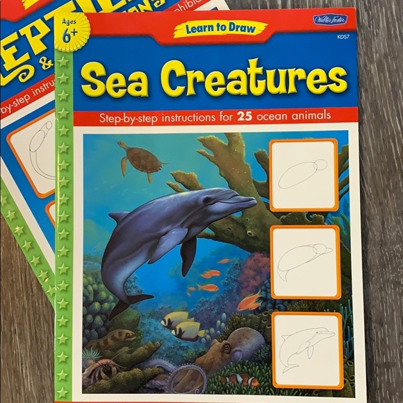 Set of 2 Learn to Draw Books - Picture 2 of 6